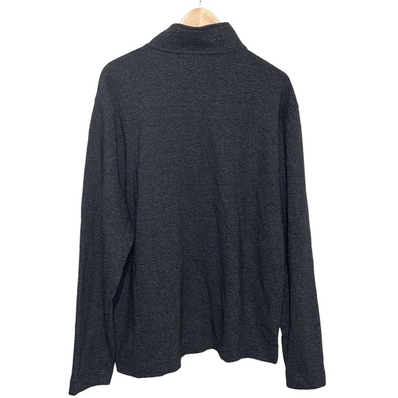 Van Heusen Flex 1/4 Zip Gray Pullover Sweater - Men’s XXL - Picture 7 of 11